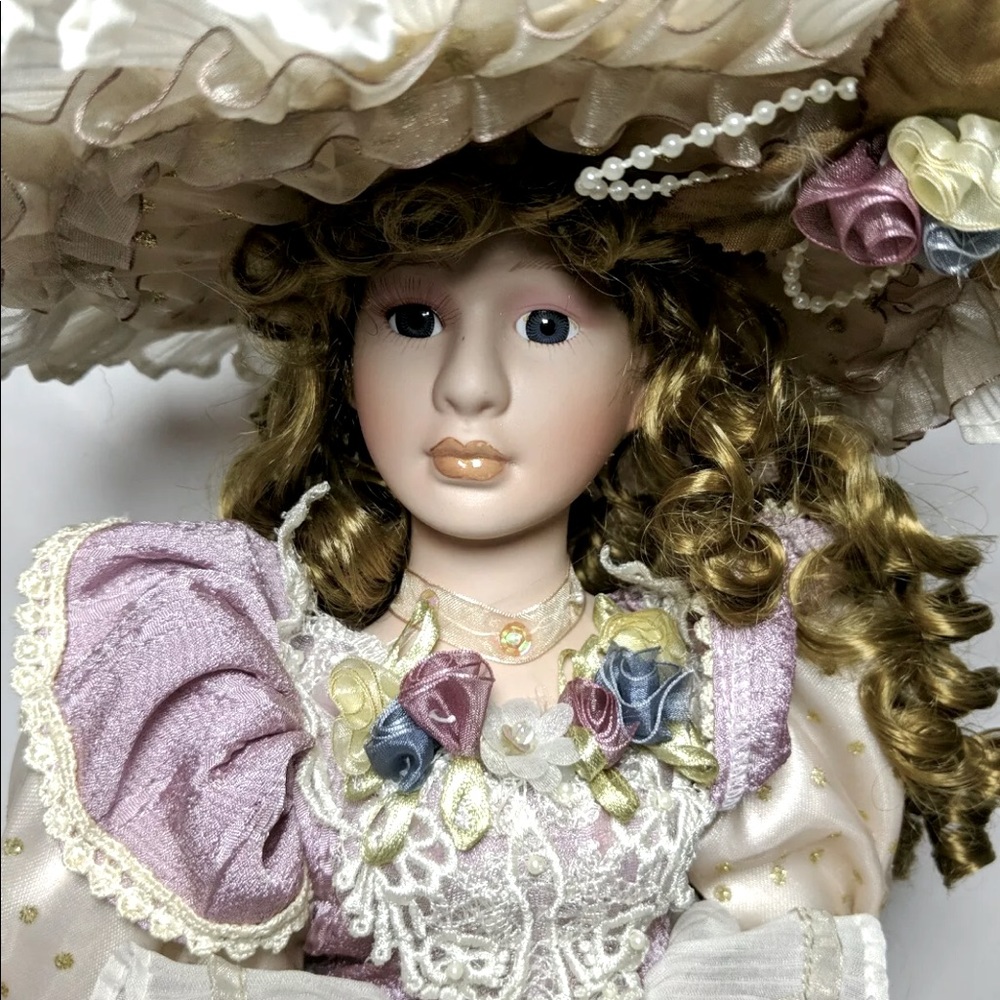 New Limited Edition Duck House Heirloom Porcelain Doll “Adele”